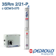 Глубинный насос для скважин Pedrollo 3SRm2/21-P с QEM/3-075